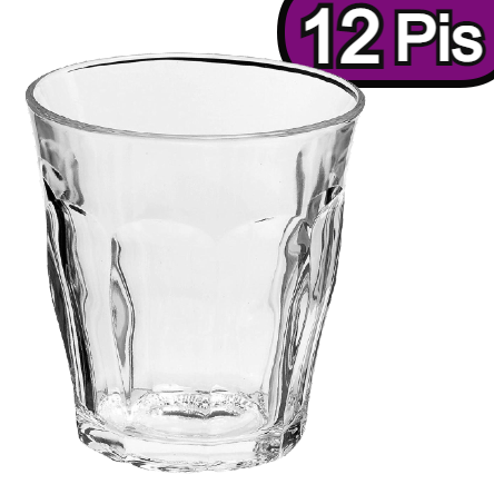 Borvat® | klein Espresso Waterglas | 90ml | Gehard glas | 12 stuks